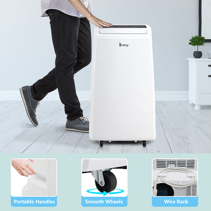 ZOKOP Smart WiFi Enabled 8250BTU (12000BTU ASHRAE) Portable Air Conditioner & Dehumidifier Function