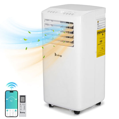 ZOKOP WiFi Enabled 7100BTU (10000 BTU ASHRAE) Portable Air Conditioner